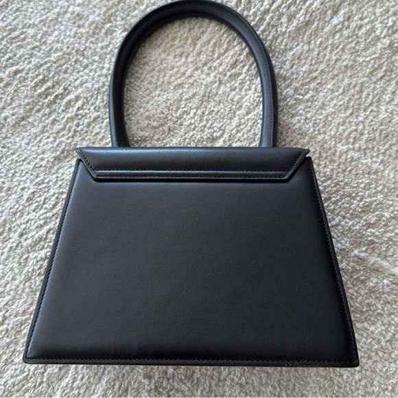 Jacquemus Black Mini Bag with Architectural Design - Picture 3 of 5